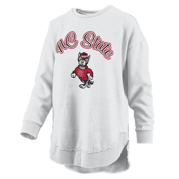 Oatmeal Ladies Poncho Crew Sweat -